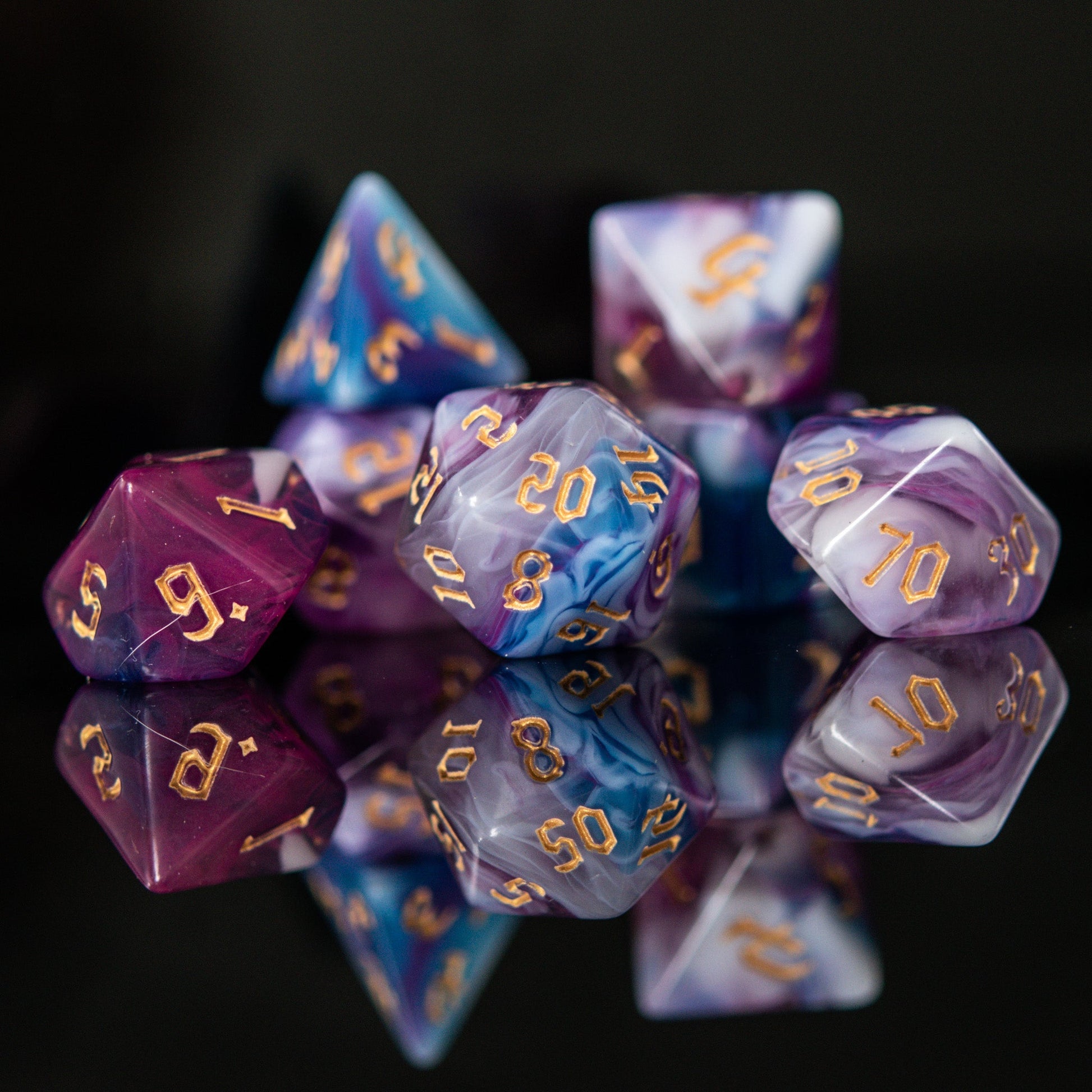 Dnd class dice and pins