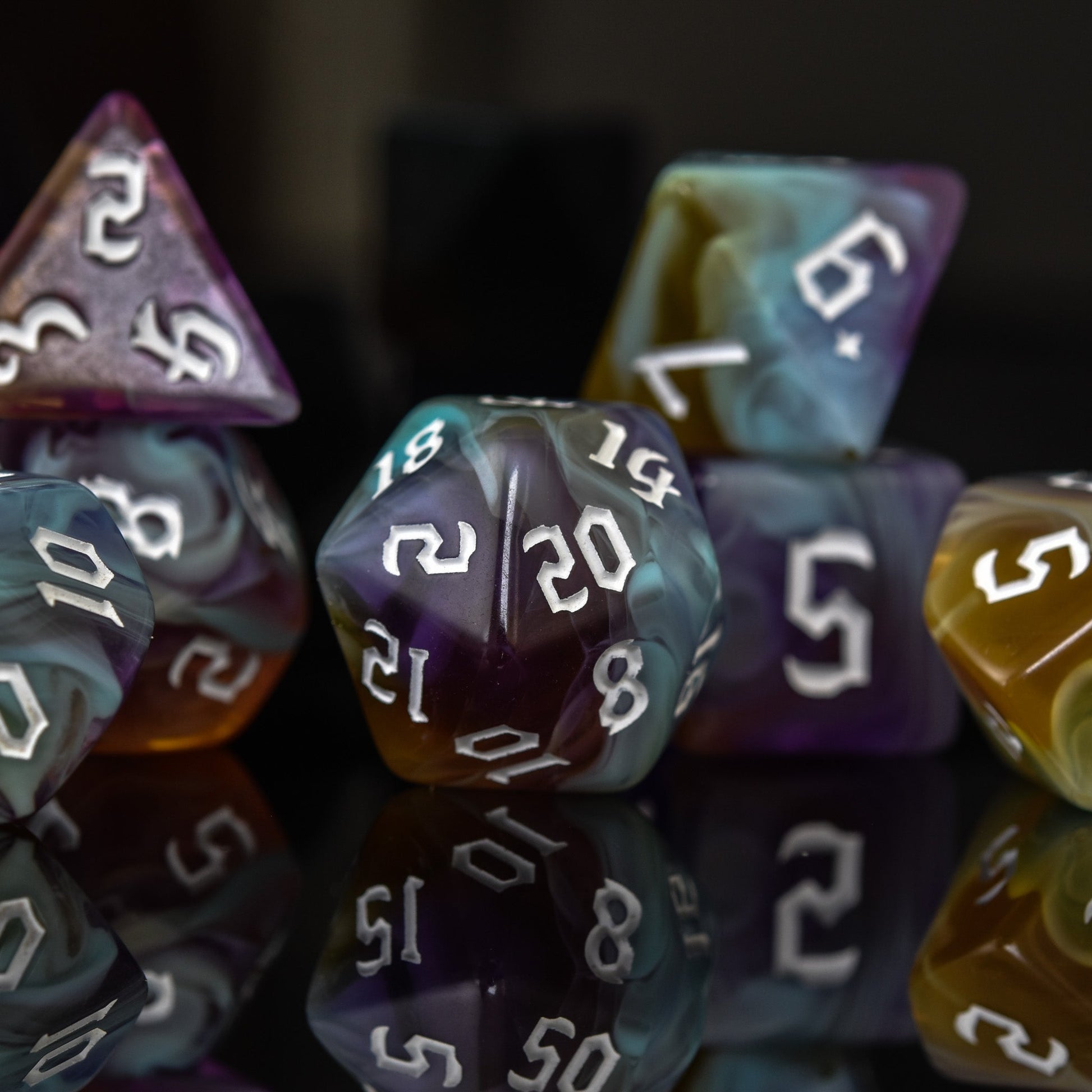 Dnd class dice and pins