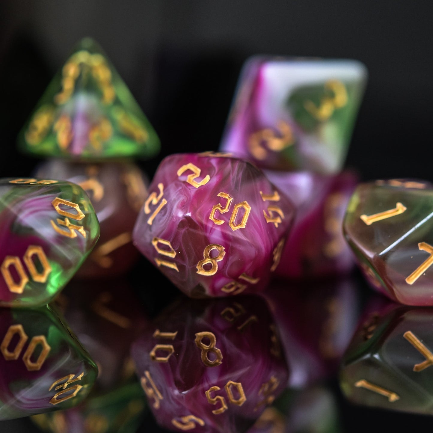 Dnd class dice and pins