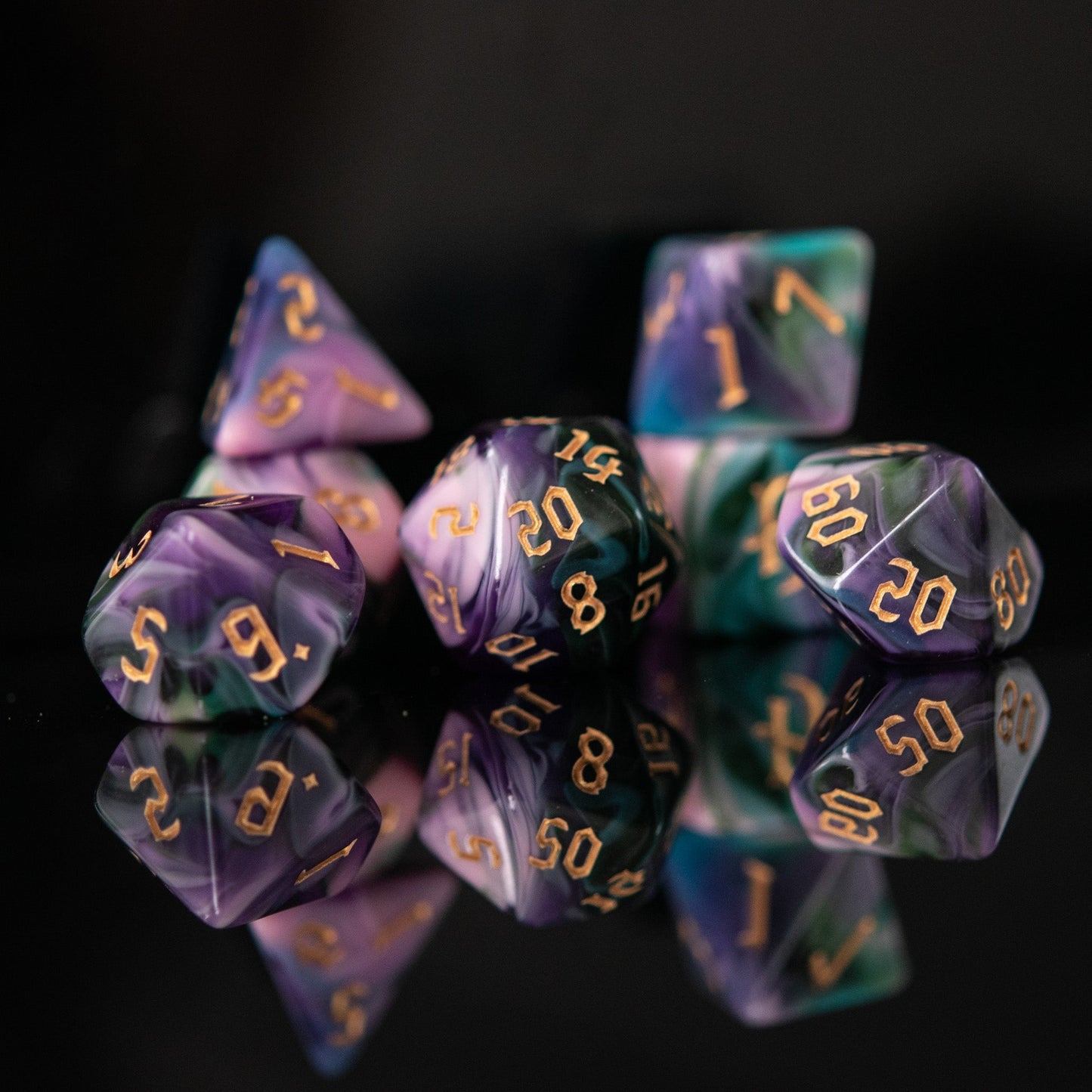 Dnd class dice and pins