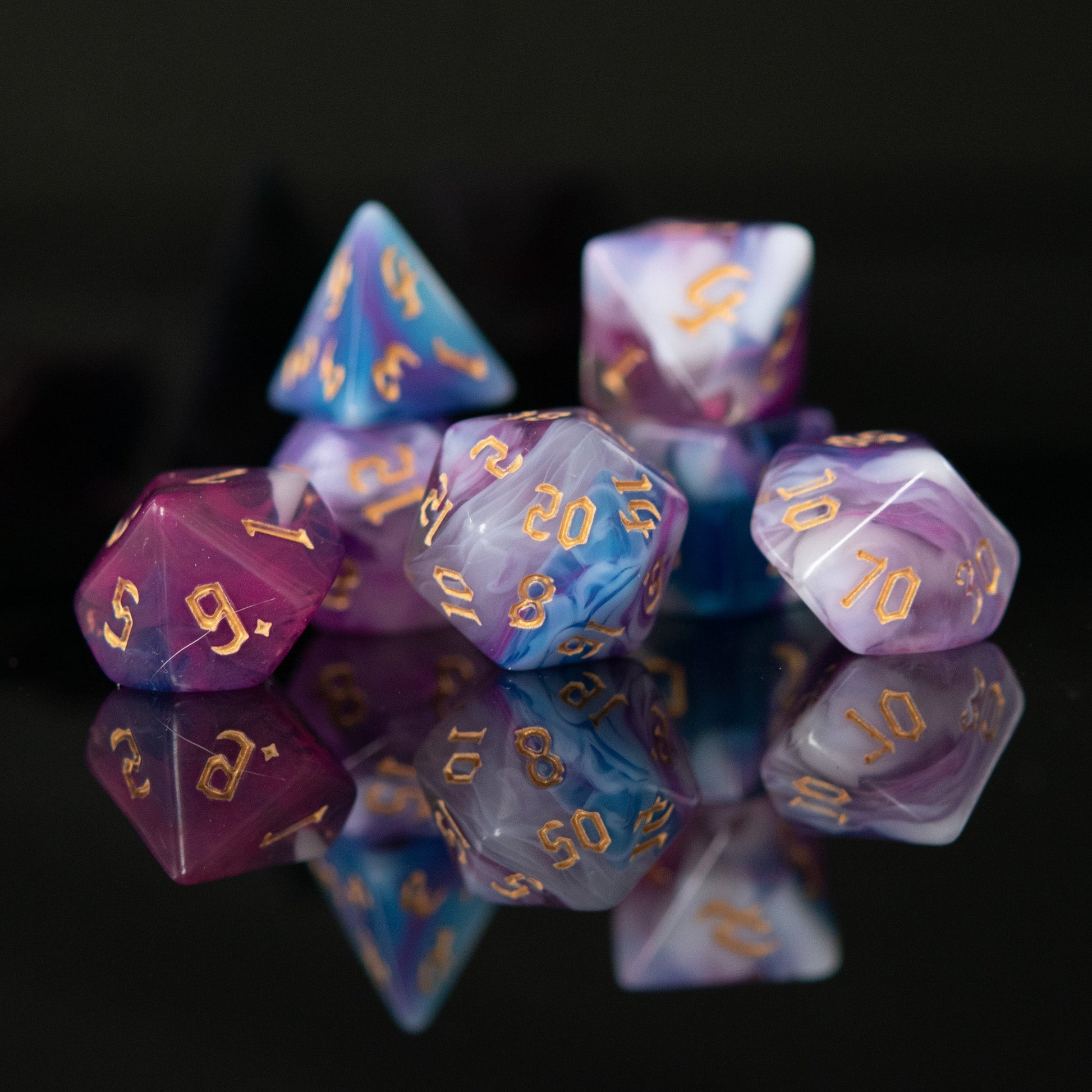 Dnd class dice and pins