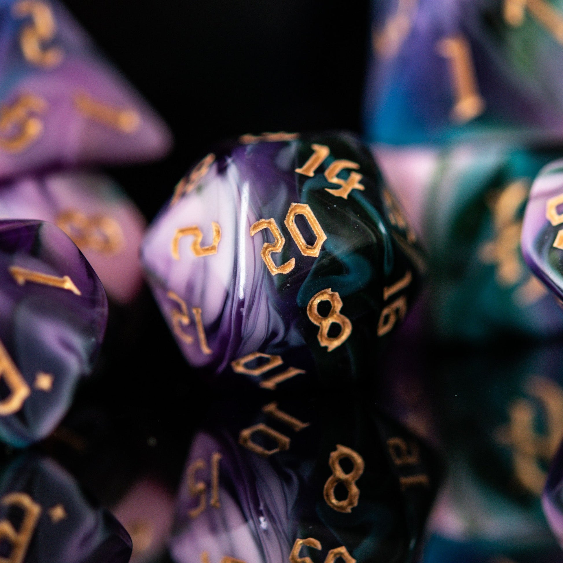 Dnd class dice and pins