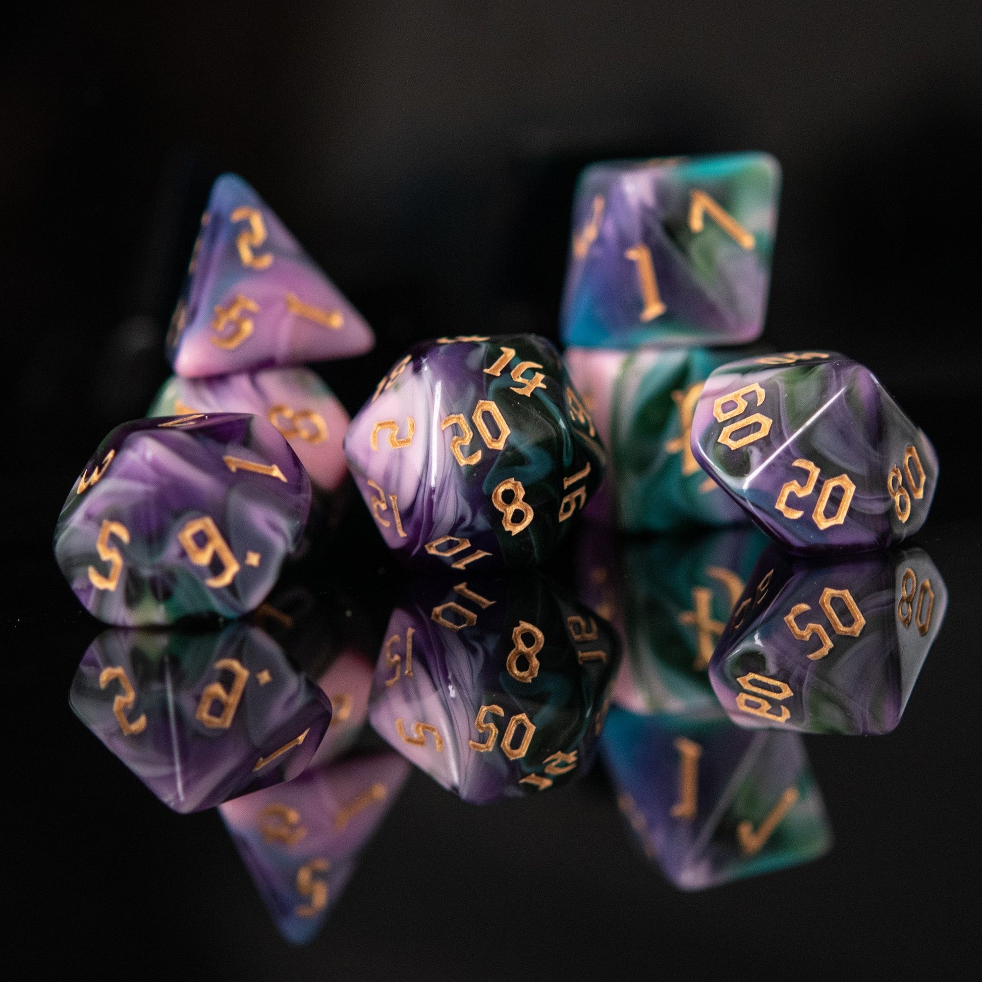 Dnd class dice and pins