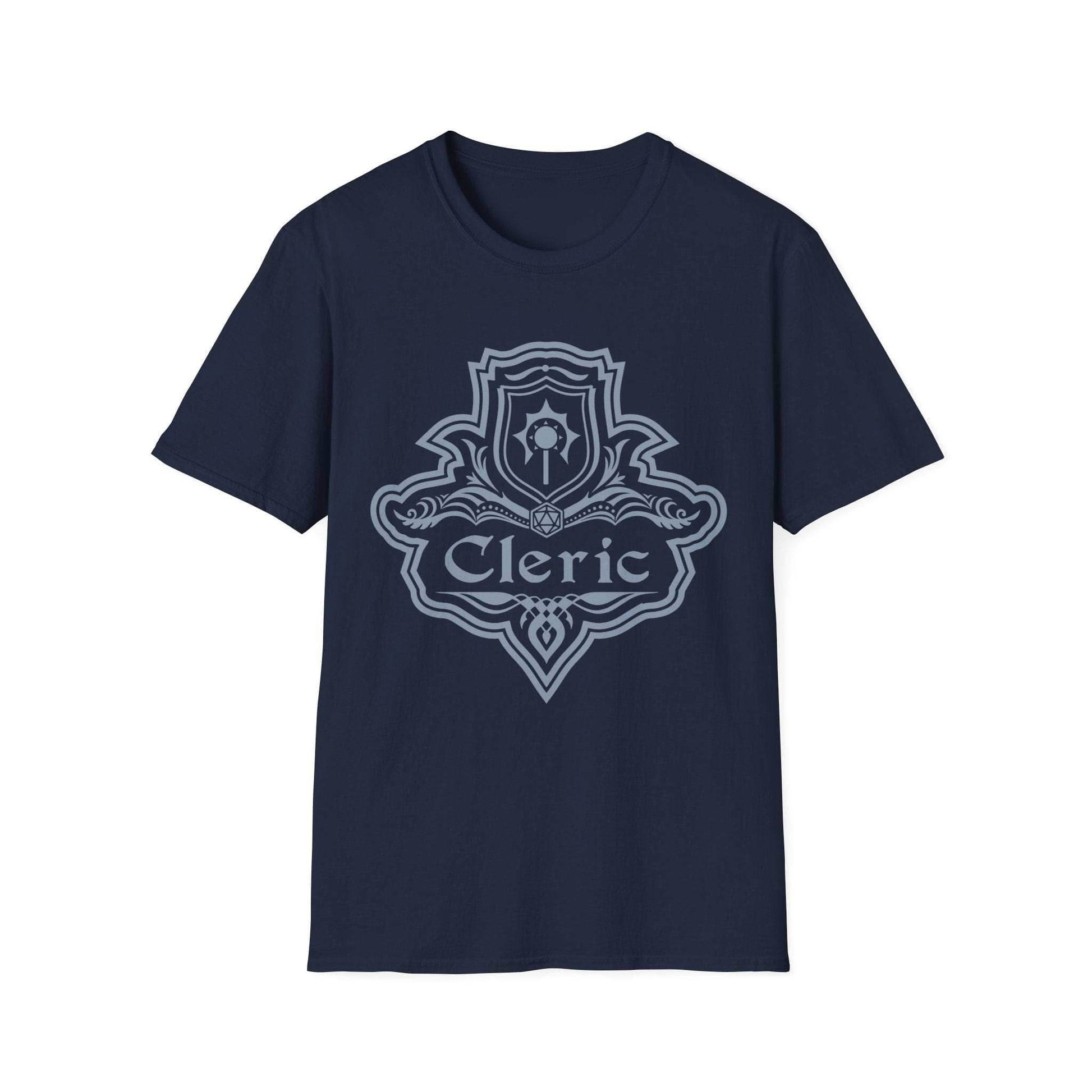 DnD Cleric Class Emblem T-Shirt - Navy / S