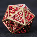 DND Dice – Dragon Scale Series Metal Dice Set