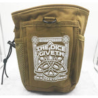 Dice Giveth and Taketh Deluxe Dice Bag - Light Brown