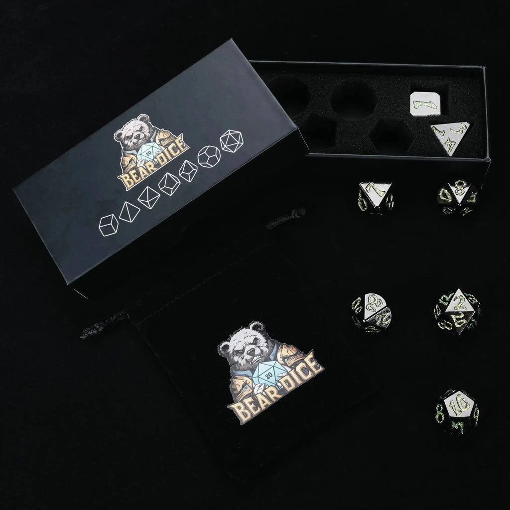DND Dice – Iron Sentinel Series Metal Dice Set