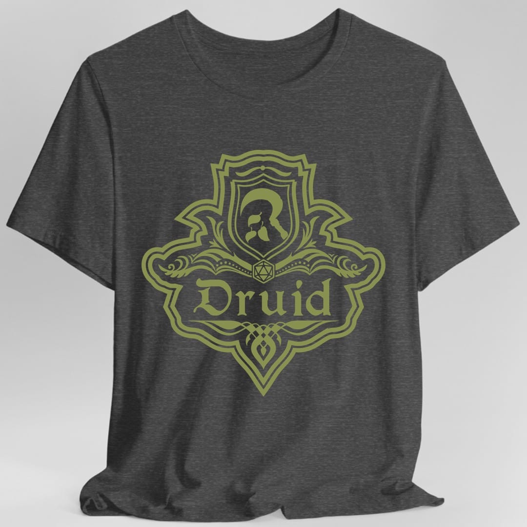 DnD Druid Class Emblem T-Shirt