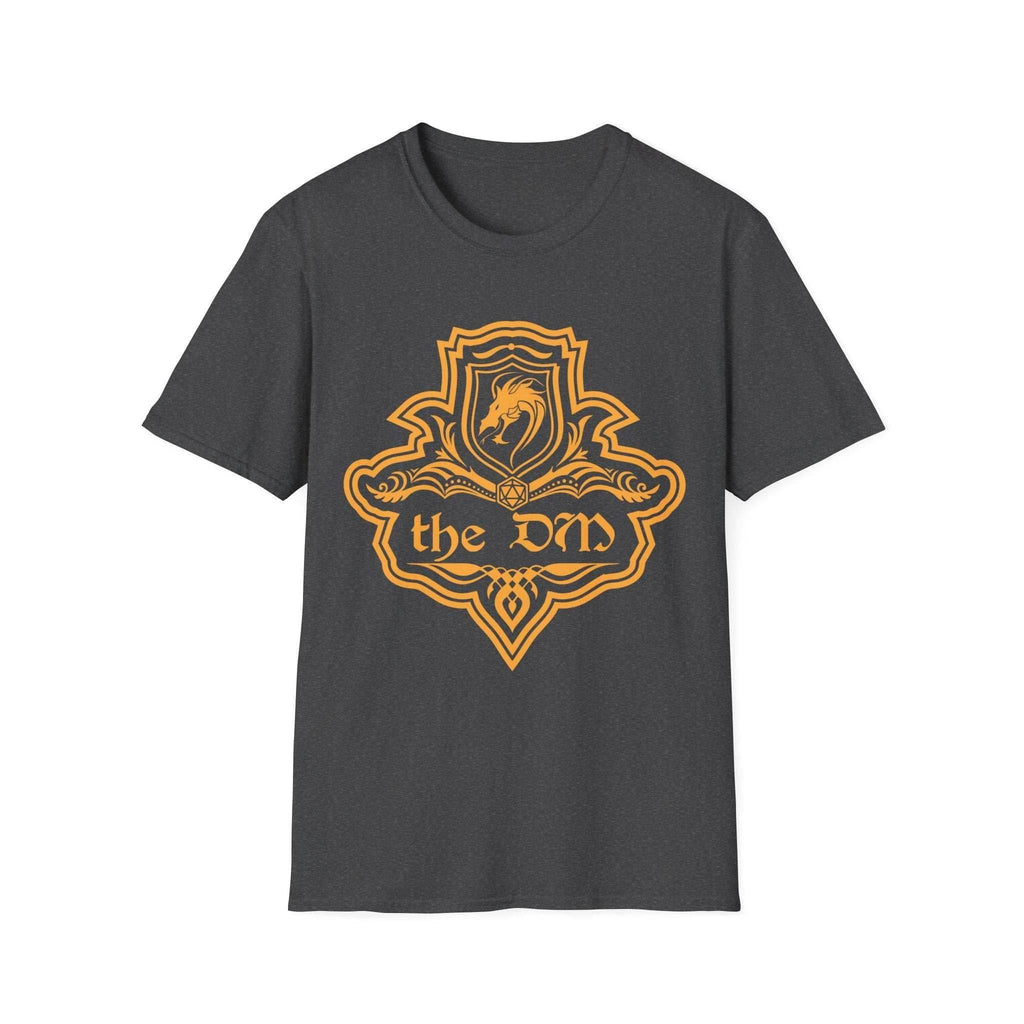 DnD Dungeon Master Emblem T-Shirt - Dark Heather / S