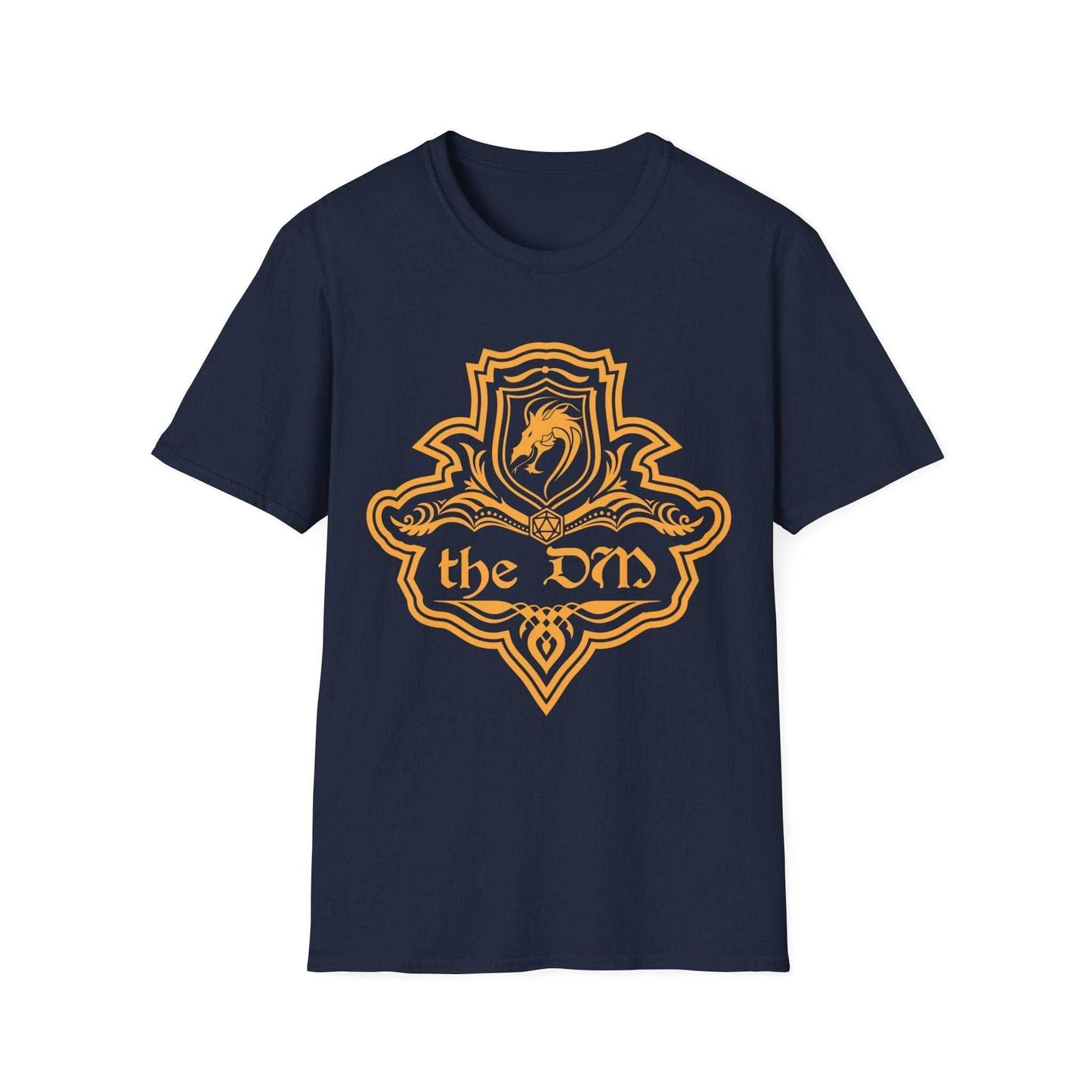 DnD Dungeon Master Emblem T-Shirt - Navy / S