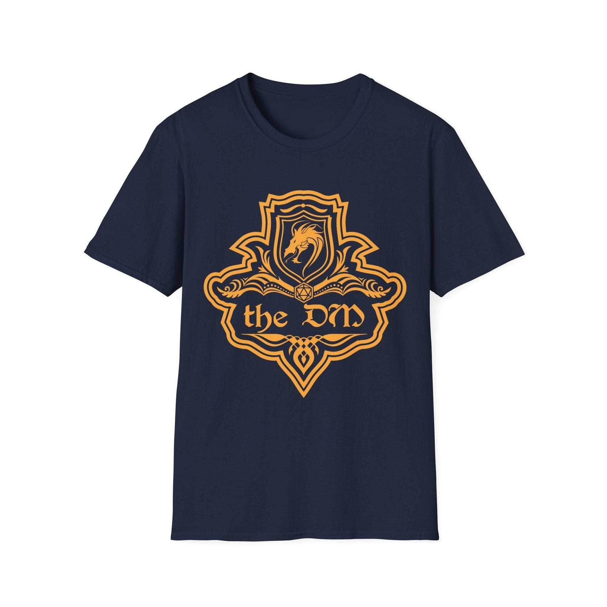 DnD Dungeon Master Emblem T-Shirt - Navy / S