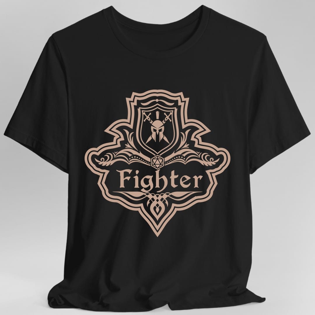 DnD Fighter Class Emblem T-Shirt