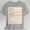 DnD Husband Stat Block T-Shirt
