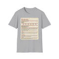 DnD Husband Stat Block T-Shirt