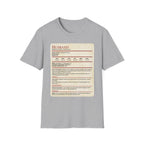 DnD Husband Stat Block T-Shirt