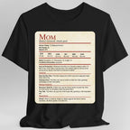 Mom DND Shirt - Funny Stat Block