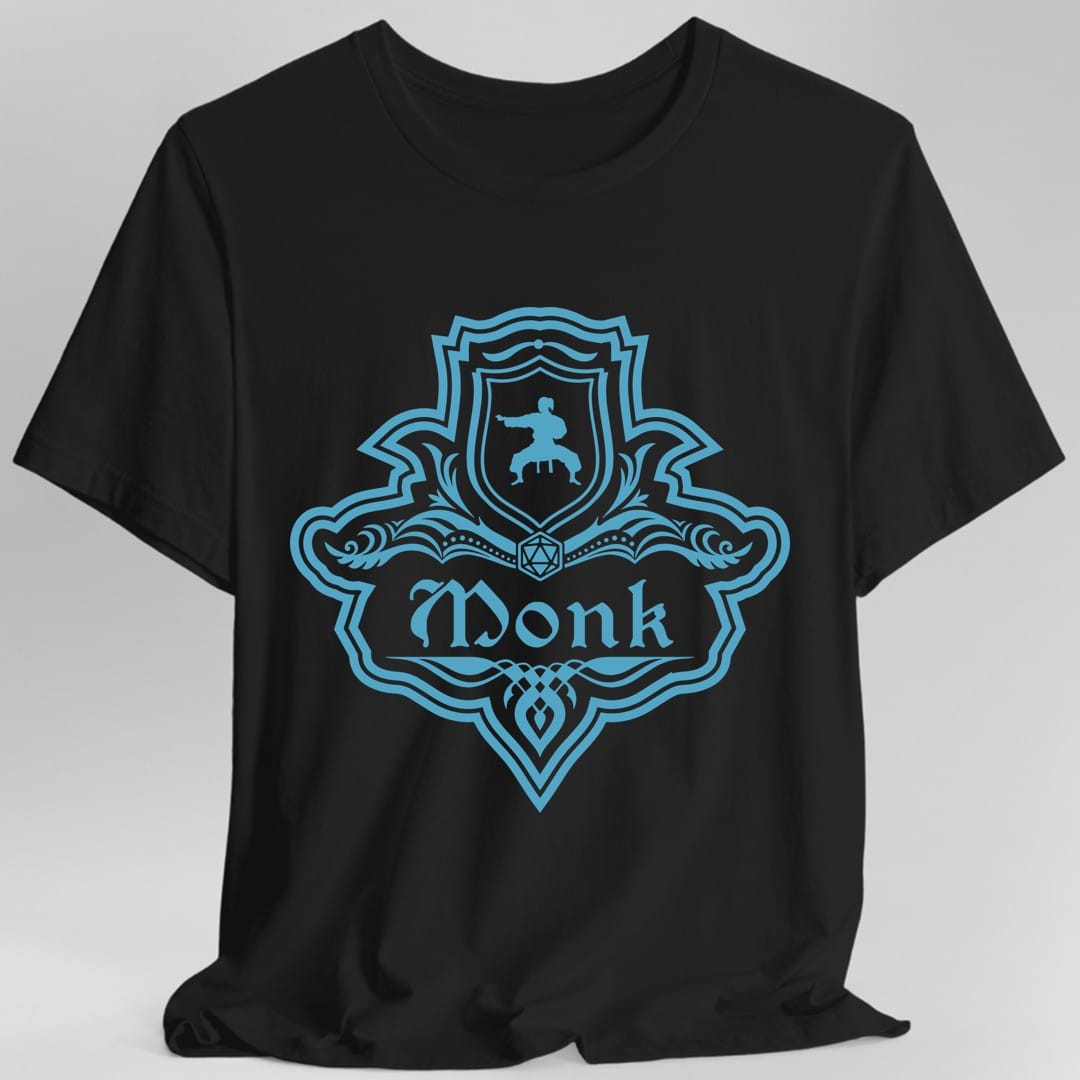 DnD Monk Class Emblem T-Shirt