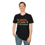 DnD Paladins Do It With Lay On Hands Shirt - Navy / S