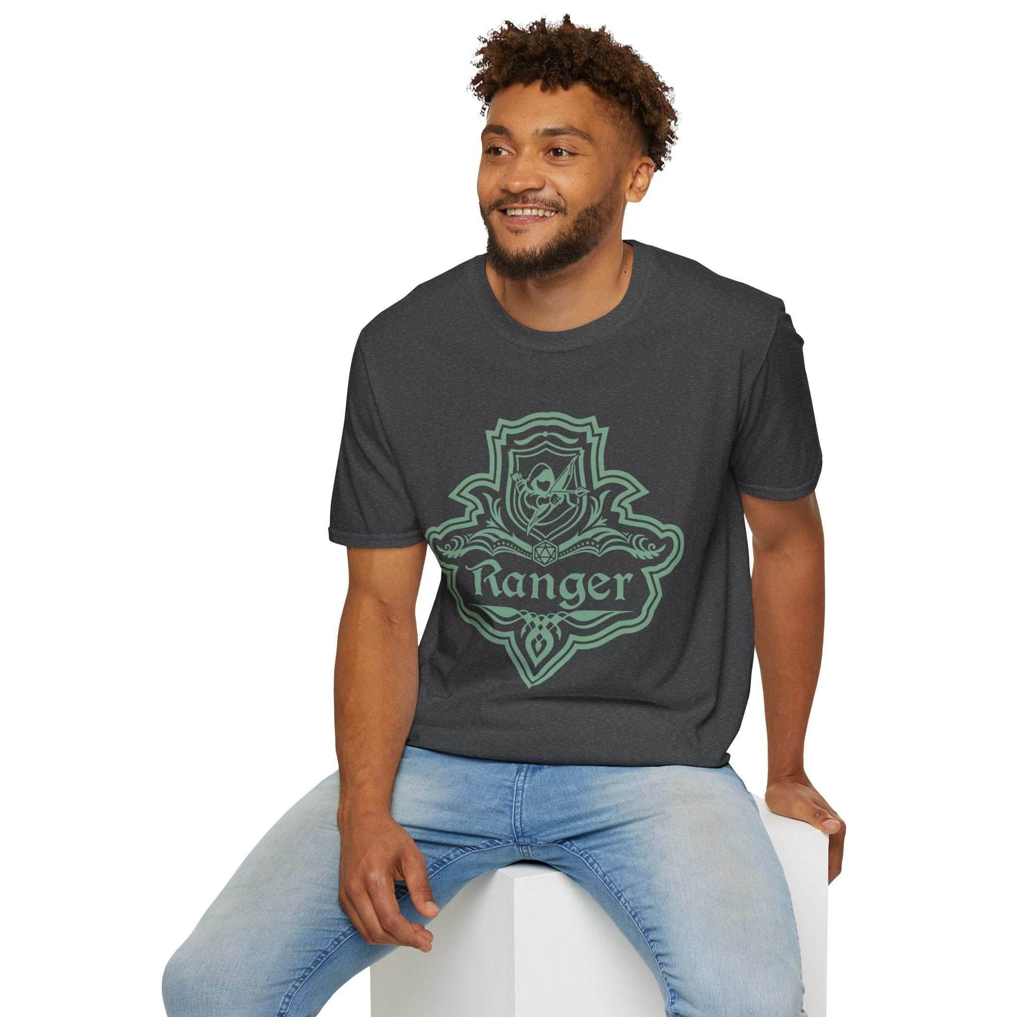 DnD Ranger Class Emblem T-Shirt - Navy / S