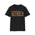 DnD Rangers Do It With Primal Awareness Shirt - Black / S