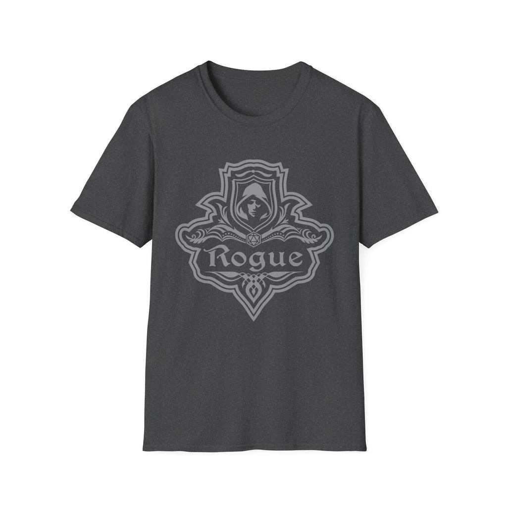 DnD Rogue Class Emblem T-Shirt - Dark Heather / S