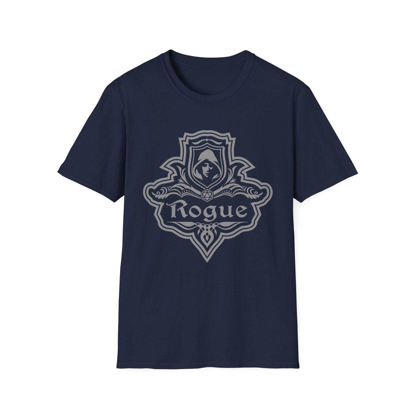 DnD Rogue Class Emblem T-Shirt - Navy / S