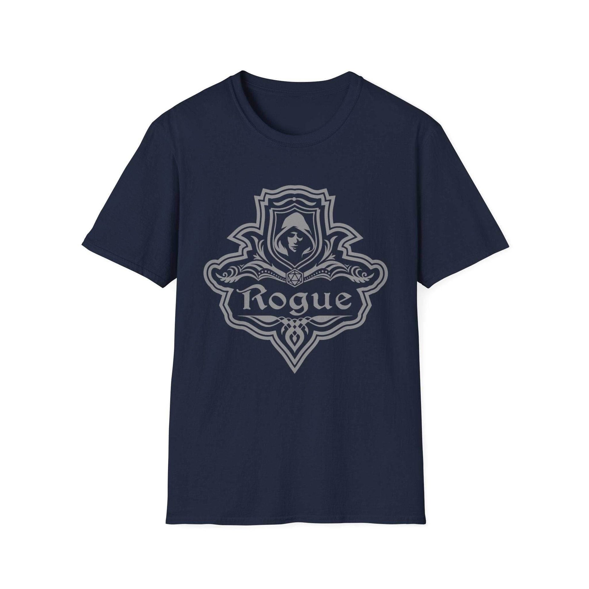 DnD Rogue Class Emblem T-Shirt - Navy / S
