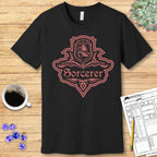 DnD Sorcerer Class Emblem T-Shirt - Navy / S