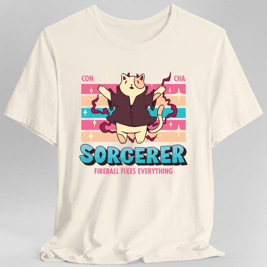 DnD Sorcerer Shirt - D&D Kawaii Class T-shirt