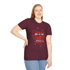 DND Valentines Gift Shirt - He is My Natural 20 - D&D Matching Couples Shirt