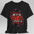 DND Valentines Gift Shirt - He is My Natural 20 - D&D Matching Couples Shirt