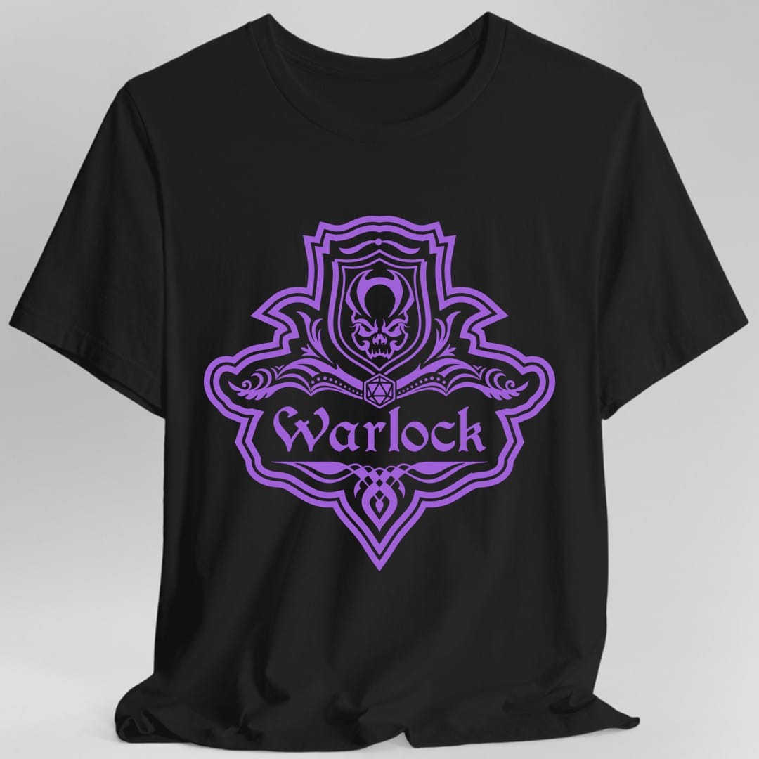 DnD Warlock Class Emblem T-Shirt