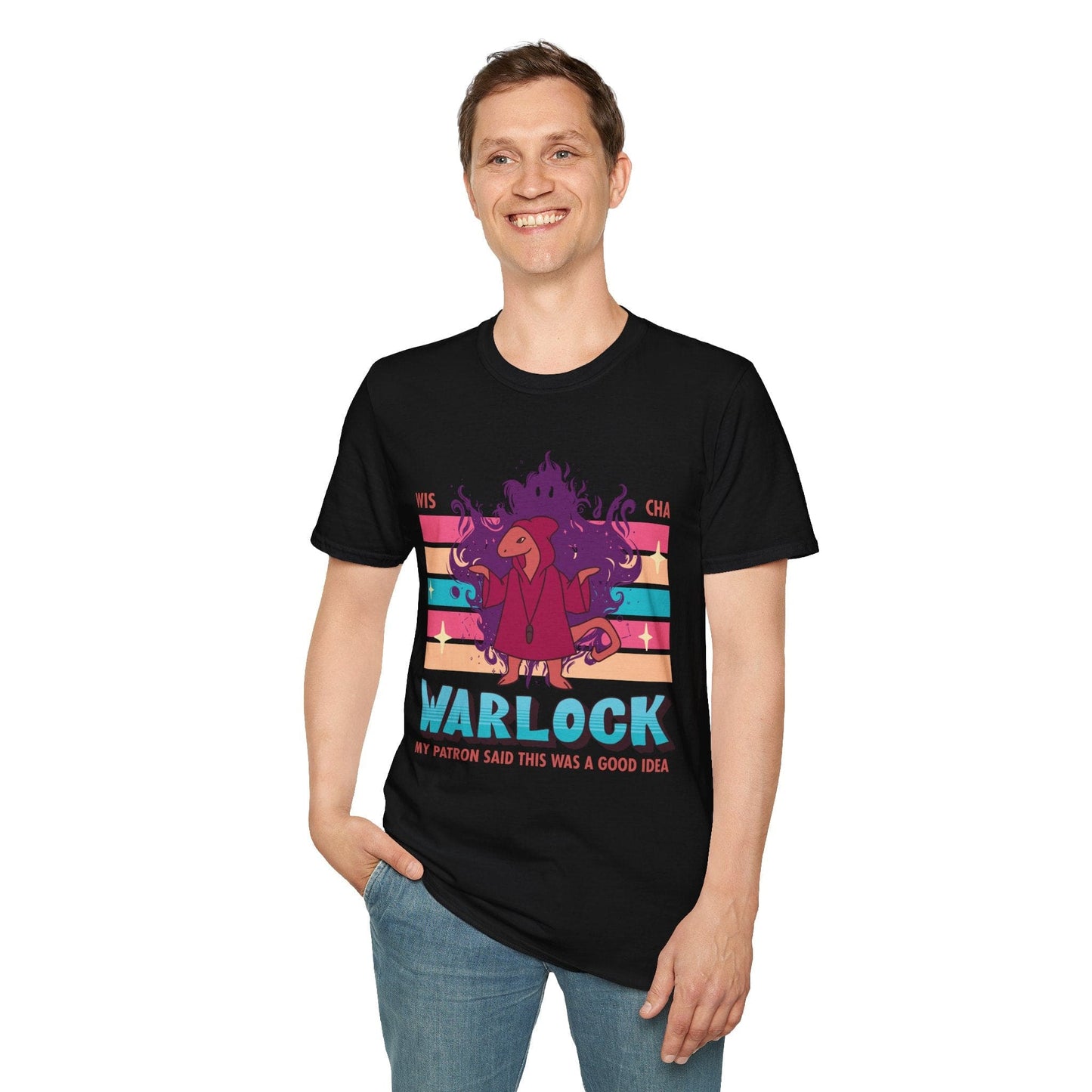 DnD Warlock Shirt - D&D Kawaii Class T-shirt