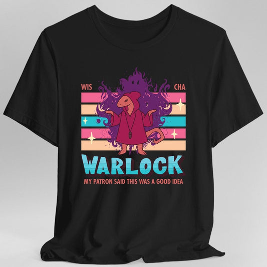 DnD Warlock Shirt - D&D Kawaii Class T-shirt