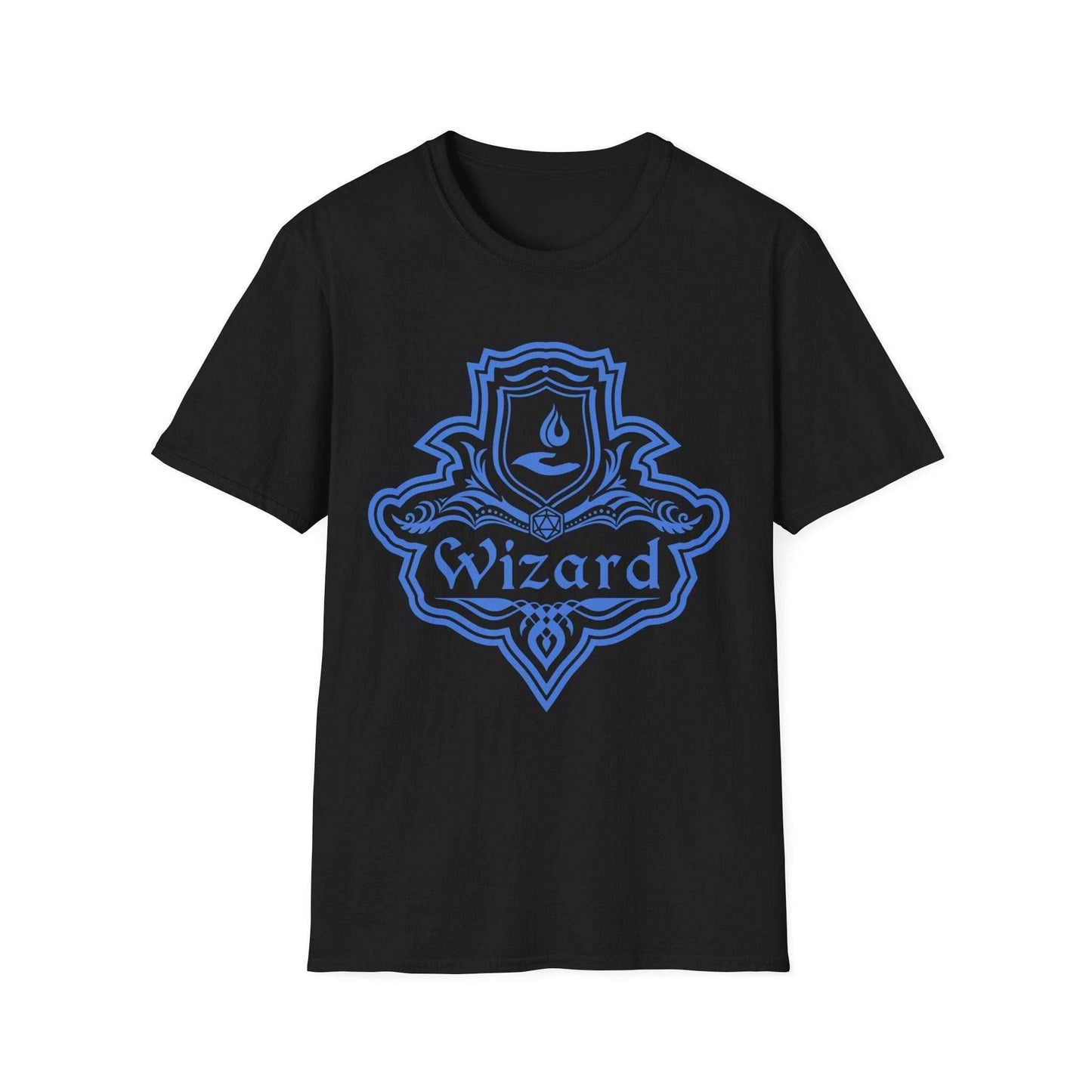 DnD Wizard Class Emblem T-Shirt - Black / S