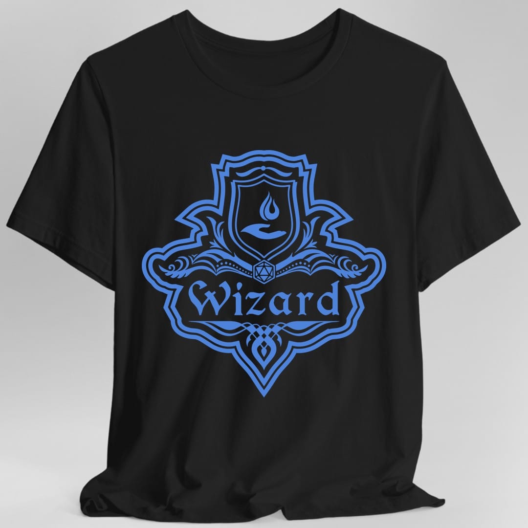 DnD Wizard Class Emblem T-Shirt