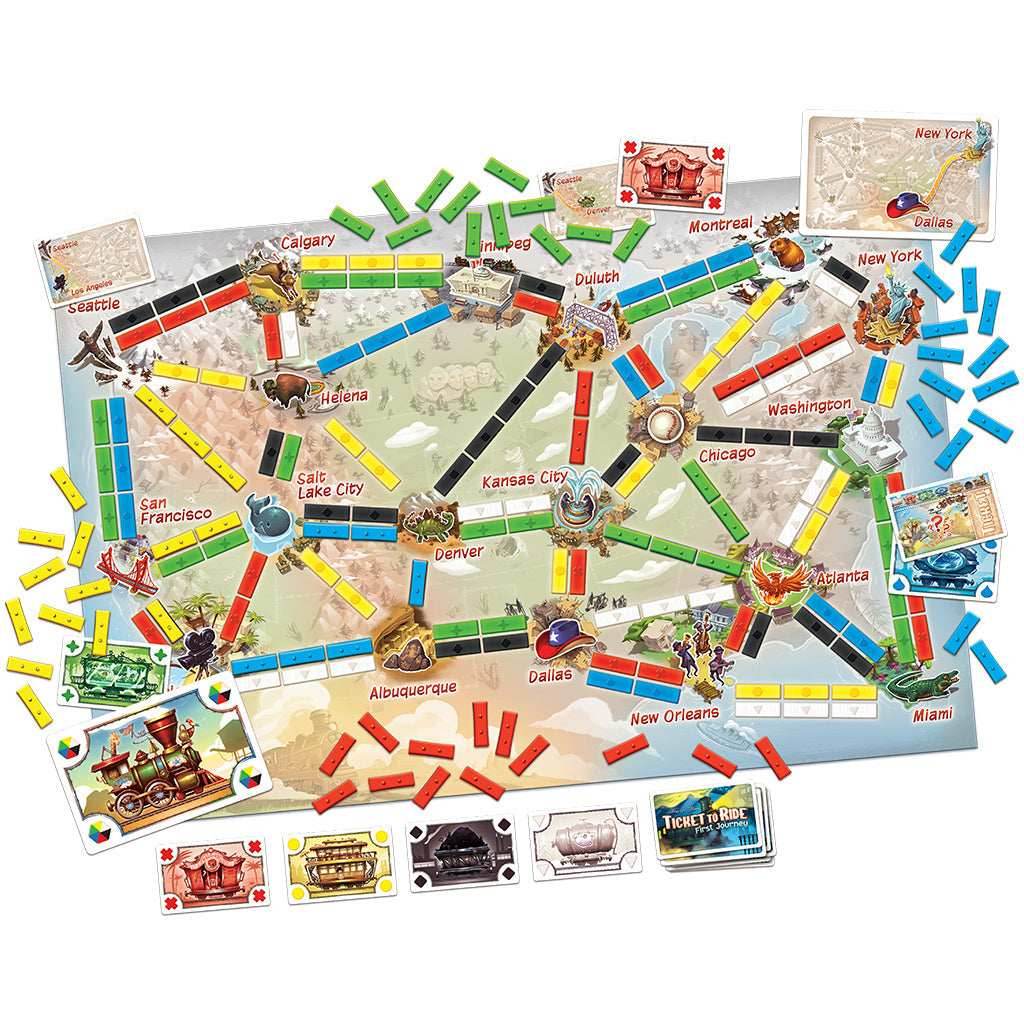 Ticket to Ride: First Journey - 