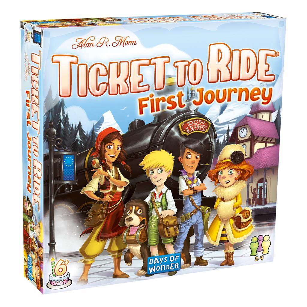 Ticket to Ride: Europe: First Journey - 