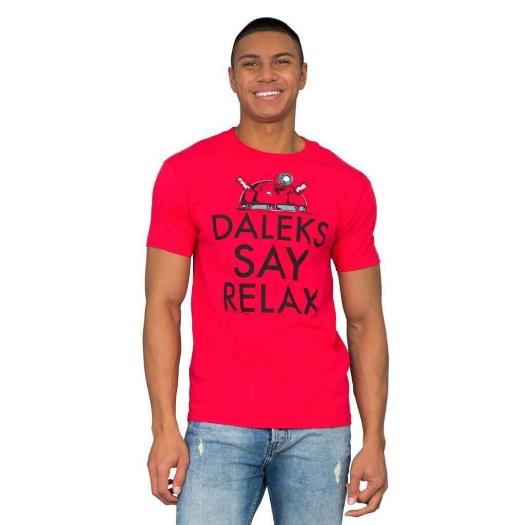 Doctor Who Daleks Say Relax T-Shirt - S