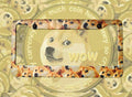 Doge License Plate Frame