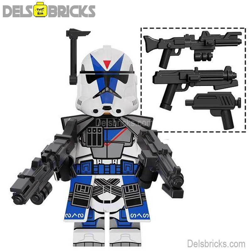 Dogma 501st Legion Clone trooper Phase 2 Lego Minifigures Custom Toys - 