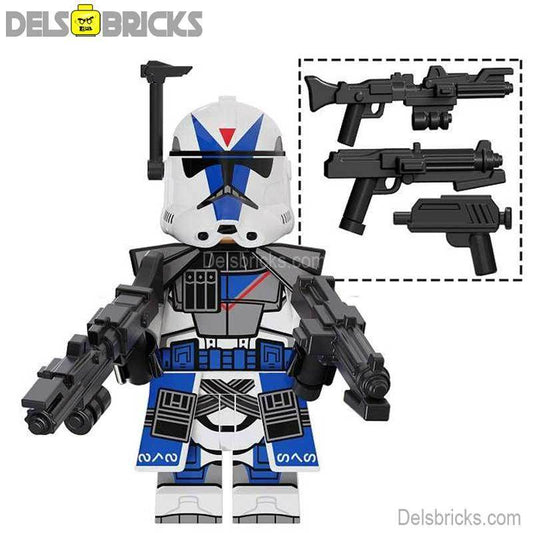 Dogma 501st Legion Clone trooper Phase 2 Lego Minifigures Custom Toys - 