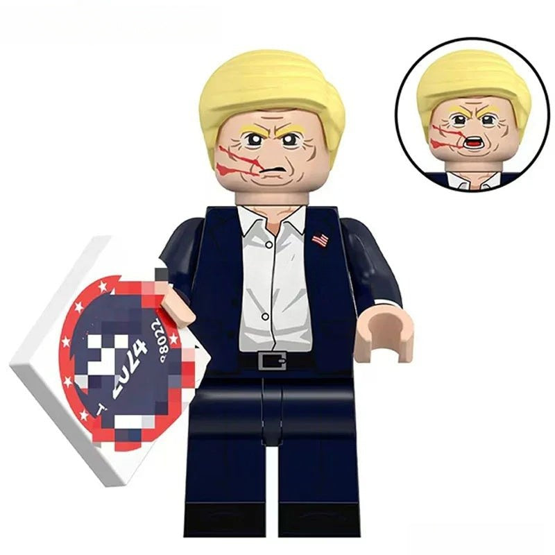 Donald Trump Assassination Attempt Best Lego Minifigures custom toys NEW