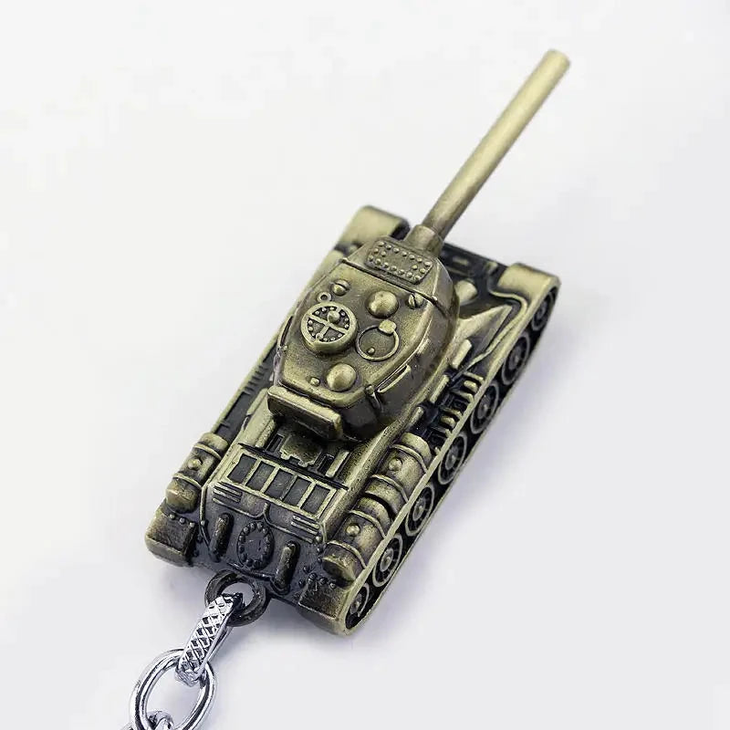 dongsheng World of Tanks WOT Hot Game 3Colors Metal Tank Key Ring Keychain Pendant Gift -50