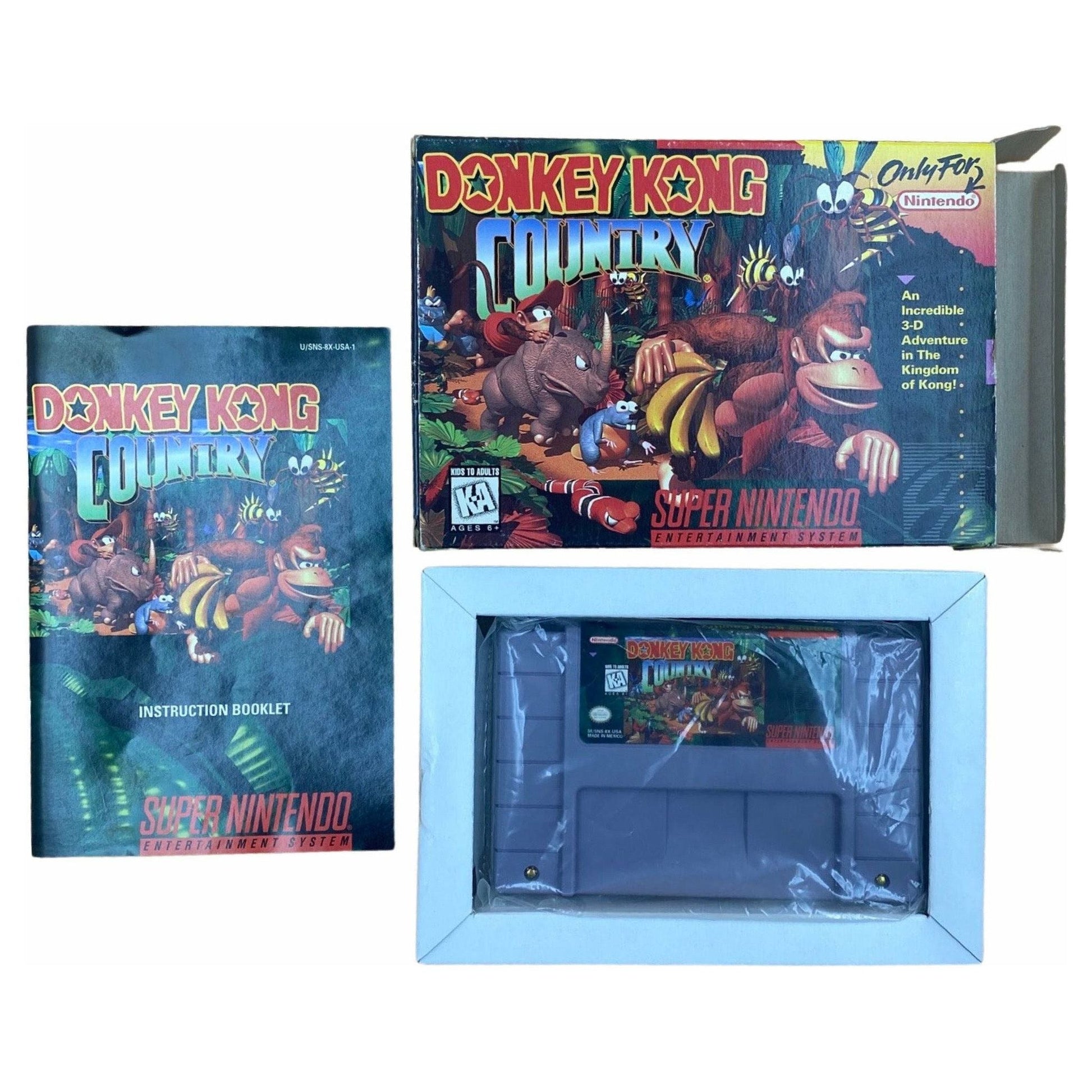 Donkey Kong Country - Super Nintendo