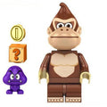 Donkey Kong Super Mario Brothers Lego Minifigures Custom Toys