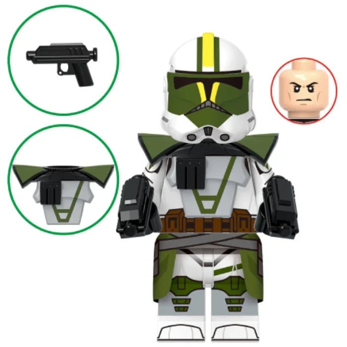 Doom Arc Trooper Clone trooper Lego Star wars Minifigures