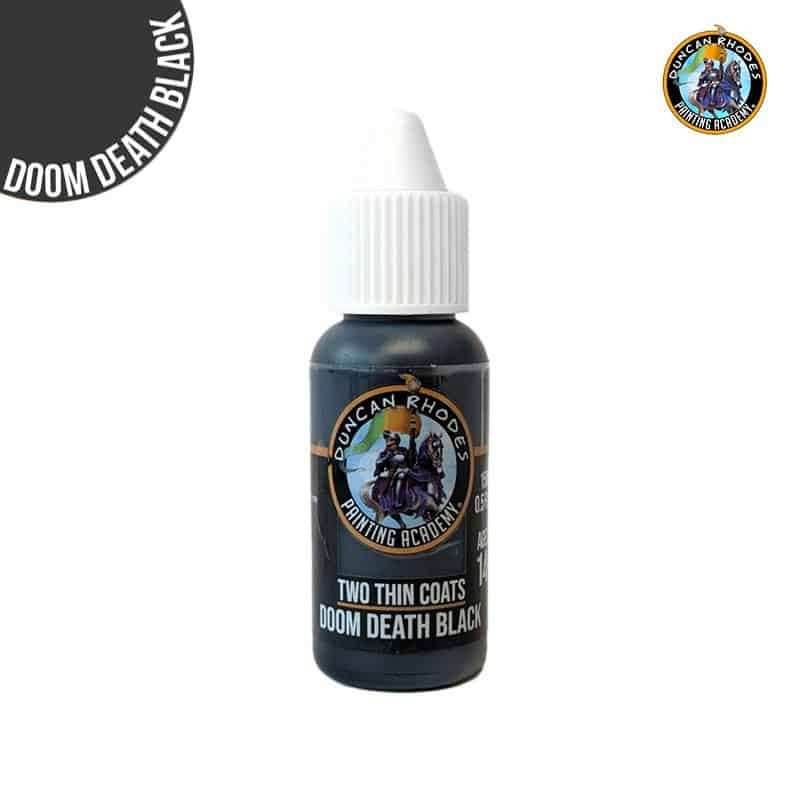 Two Thin Coats Shadow: Doom Death Black - 