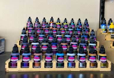 Paint Rack - For Turbo Dork Paint Dropper Bottles - 