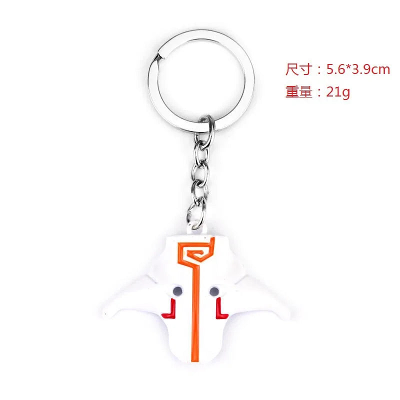 Dota 2 keychain Pudge Toys Game Weapons Sword Talisman Props Ornaments Car Styling Decor Gift for Player